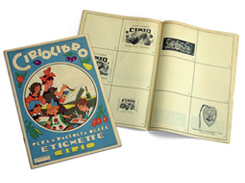 Album per la raccolta delle etichette, 1937
